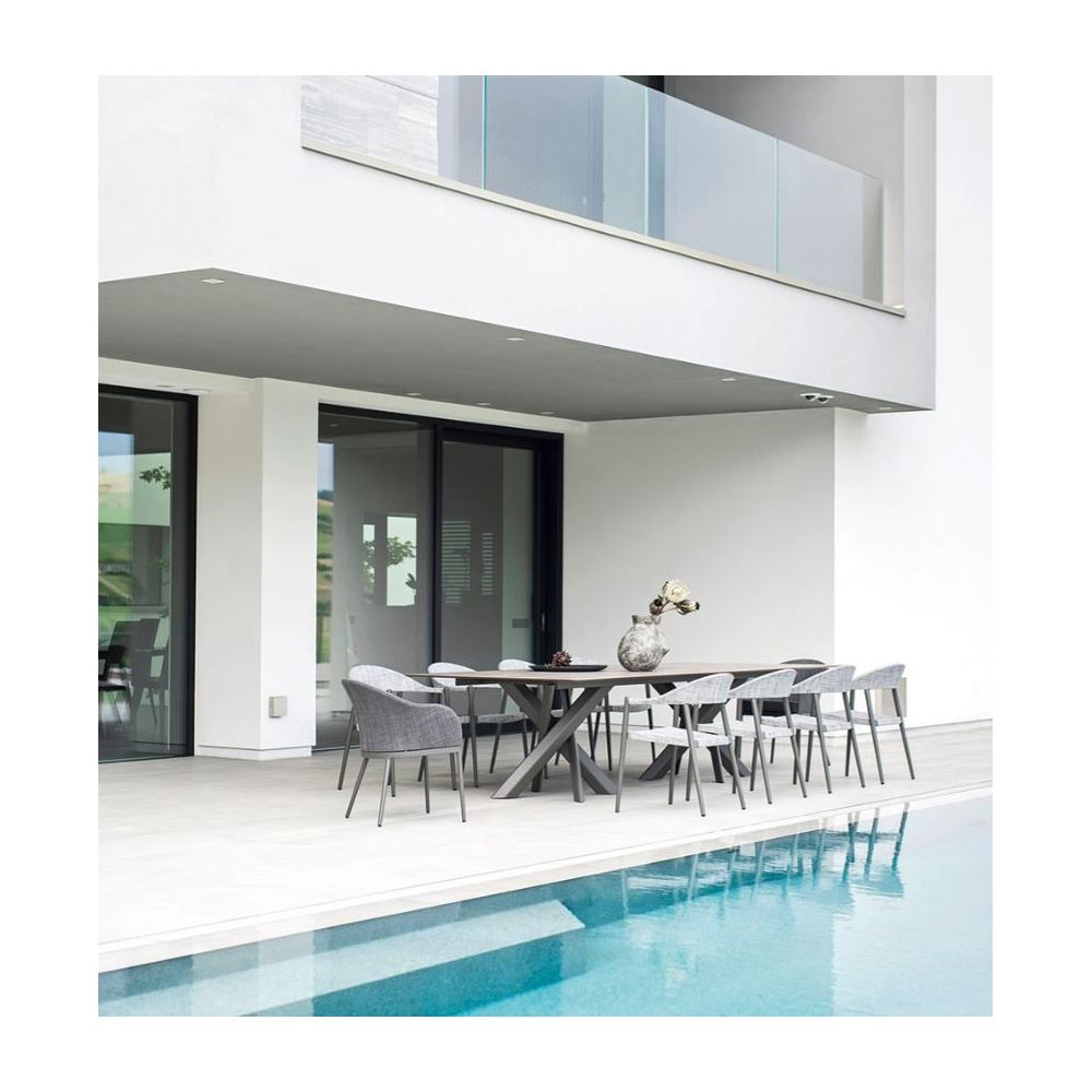 Table extérieure rectangle system star VARASCHIN