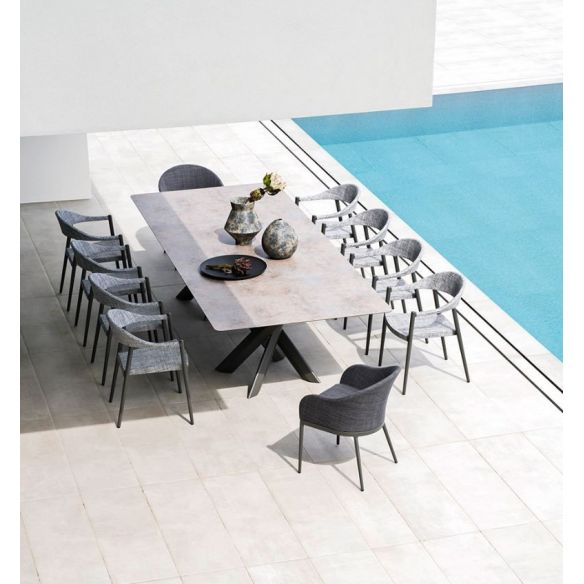 Table extérieure rectangle system star VARASCHIN