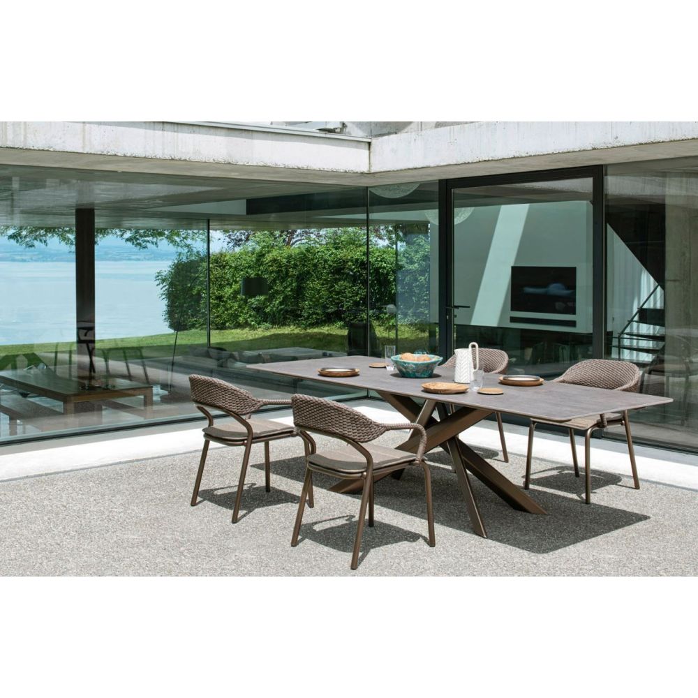 Table extérieure rectangle system star VARASCHIN