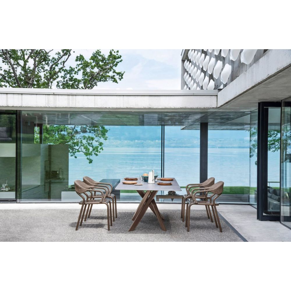 Table extérieure rectangle system star VARASCHIN