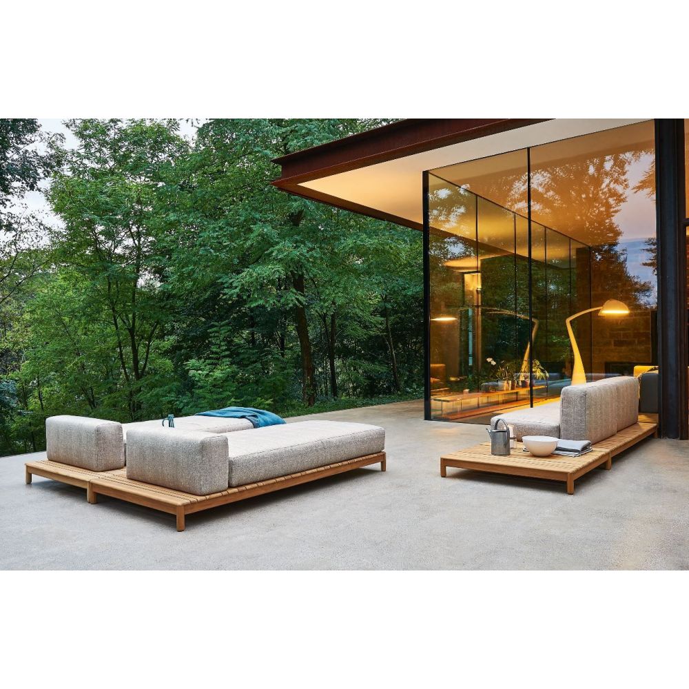 Canapé extérieur modulable Barcode VARASCHIN