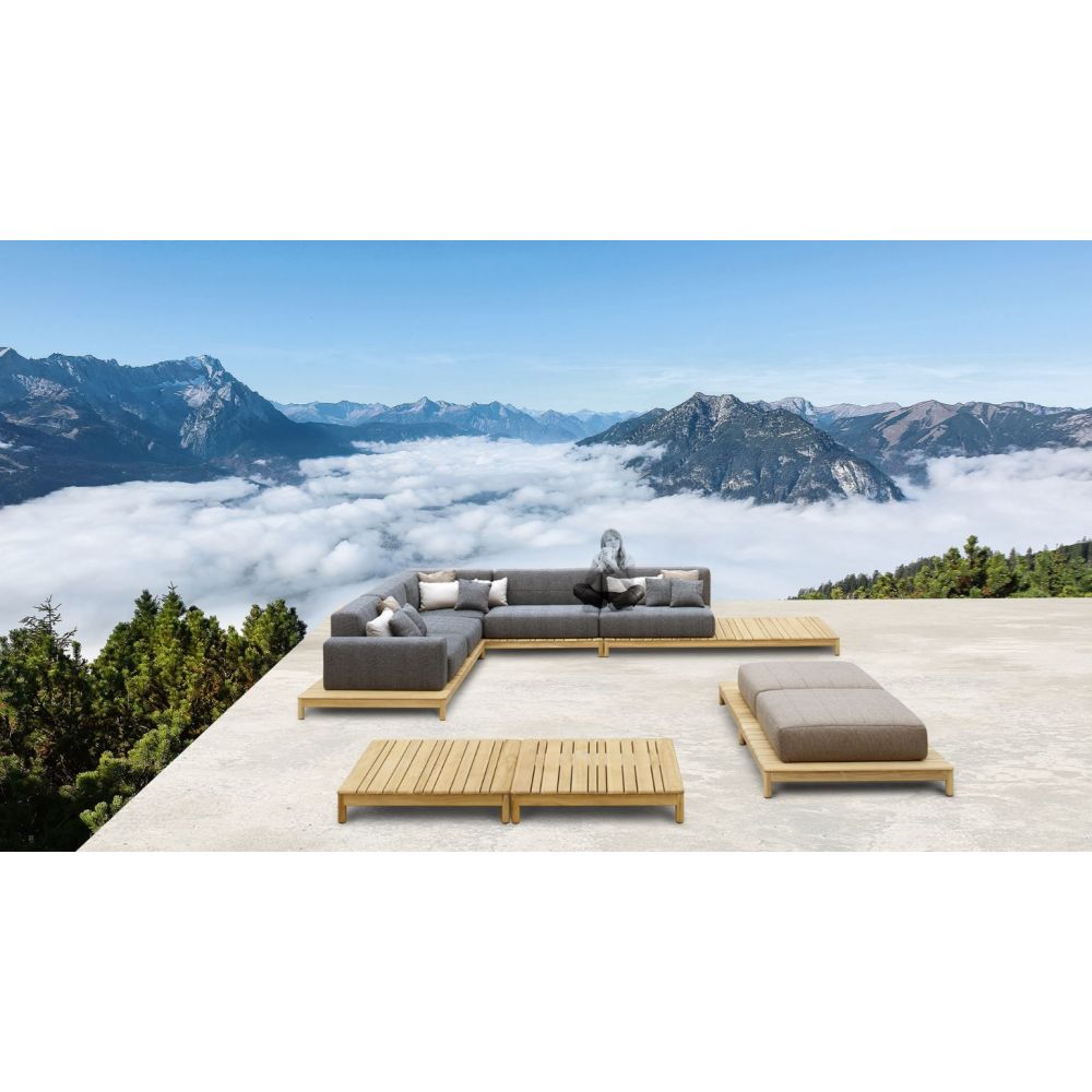 Canapé extérieur modulable Barcode VARASCHIN