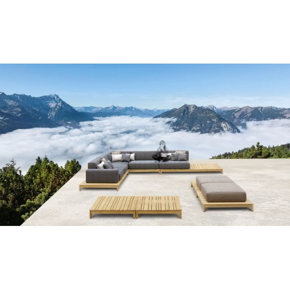 Canapé extérieur modulable Barcode VARASCHIN