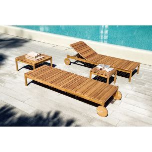 Table basse extérieure barcode VARASCHIN