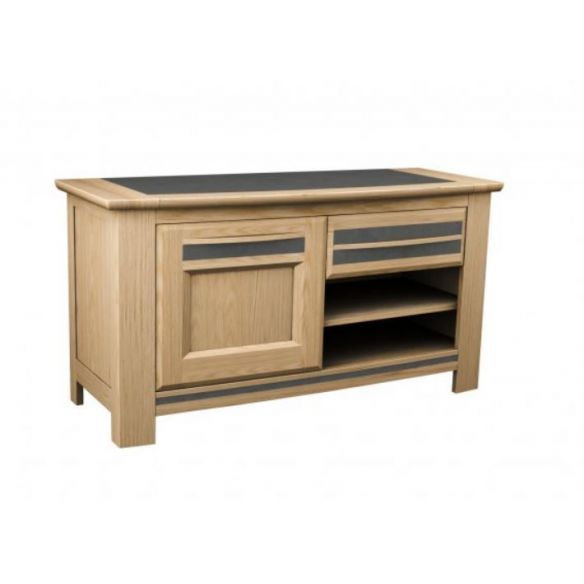 Meuble TV Hifi 1 porte - 1 tiroir 1.25m GIRARDEAU