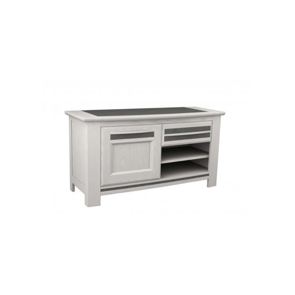 Meuble TV Hifi 1 porte - 1 tiroir 1.25m GIRARDEAU