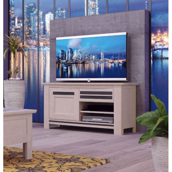 Meuble TV Hifi 1 porte - 1 tiroir 1.25m GIRARDEAU