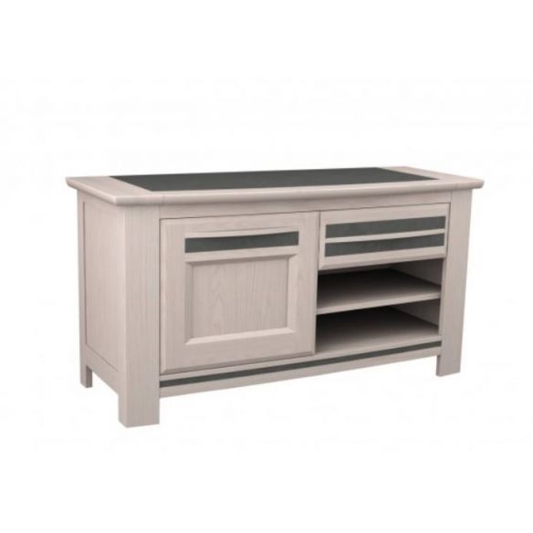Meuble TV Hifi 1 porte - 1 tiroir 1.25m GIRARDEAU