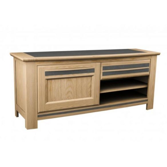 Meuble TV Hifi 1 porte - 1 tiroir 1.55m GIRARDEAU
