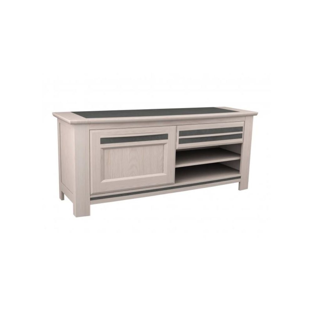 Meuble TV Hifi 1 porte - 1 tiroir 1.55m GIRARDEAU