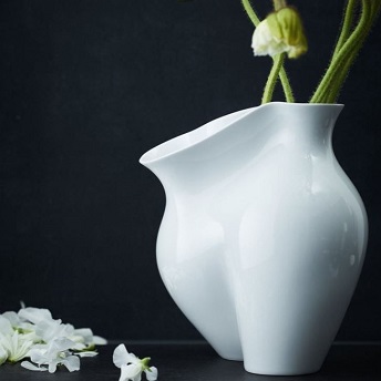 vase blanc rosenthal